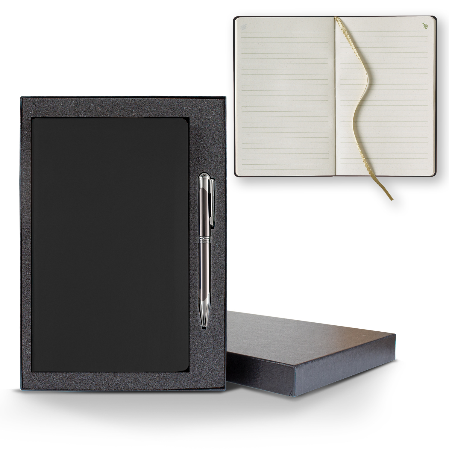 ApPeel Slim Medio Lined Apple Page Journal Gift Set 1