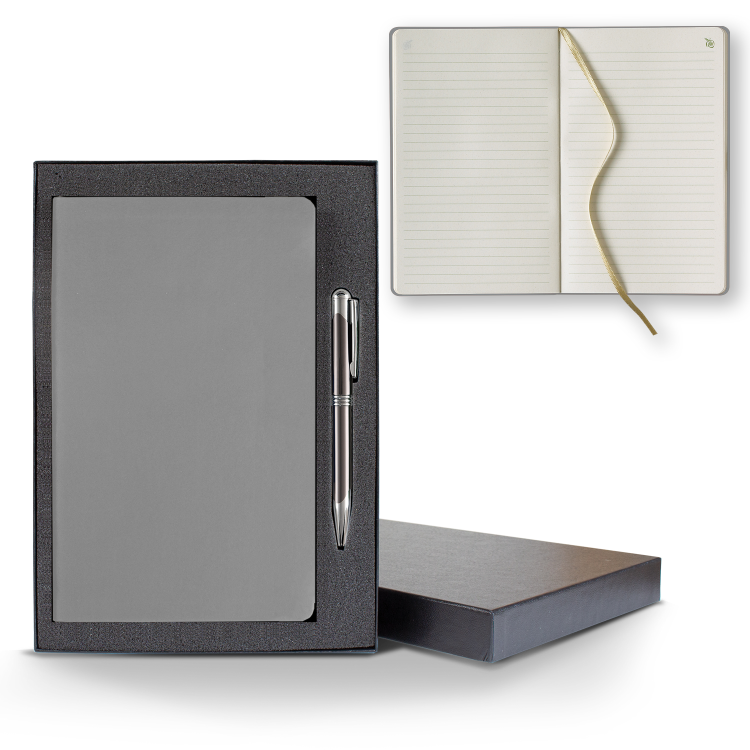 ApPeel Slim Medio Lined Apple Page Journal Gift Set 1