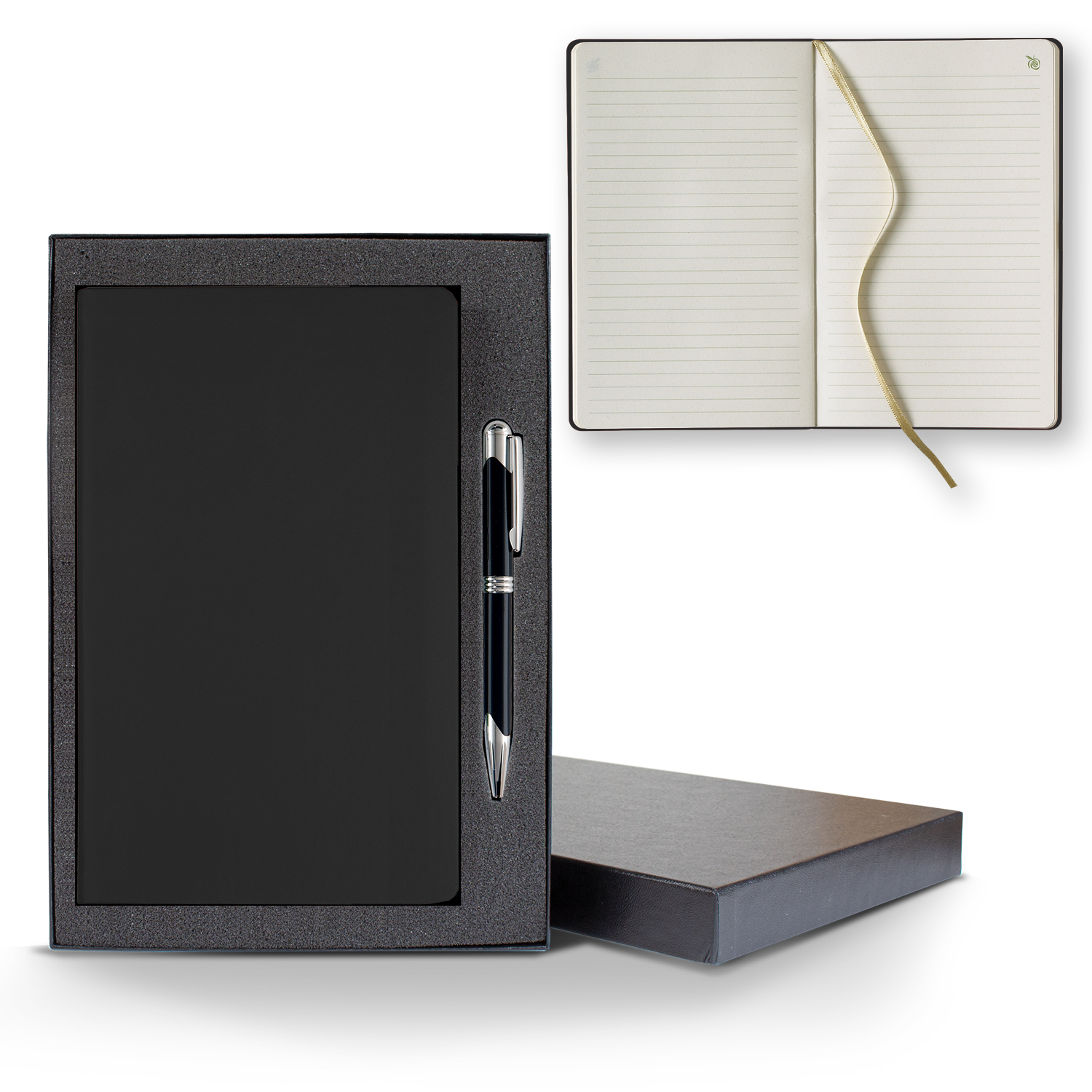 ApPeel Slim Medio Lined Apple Page Journal Gift Set 1