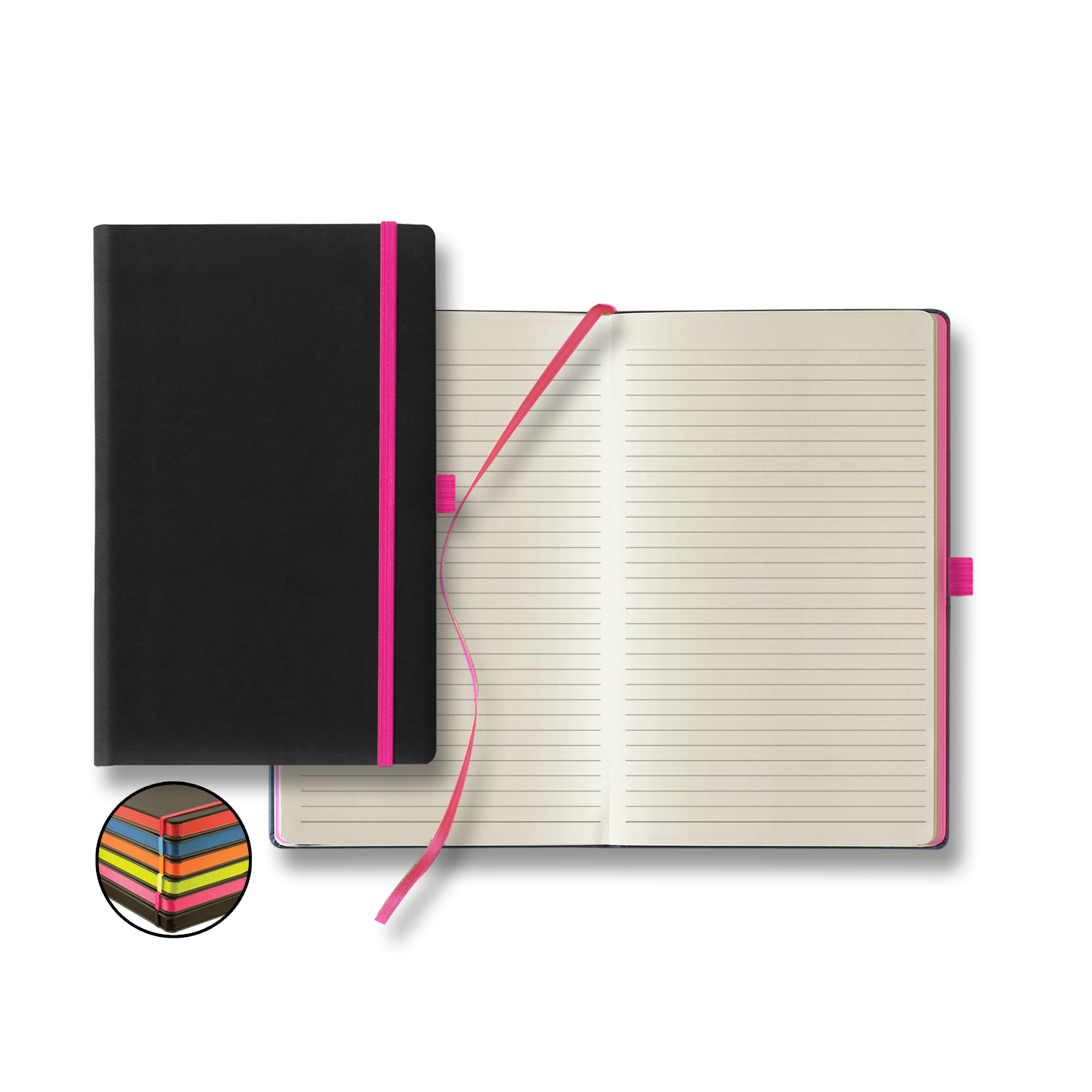 Castelli Tucson Edge Medio Lined Ivory Page Journal 1
