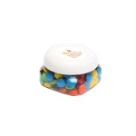 Small Snack Canister Premium Fill - Clear / White Small Snack Canister Premium Fill - Clear / White