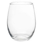 Stemless White Wine Glass - Set of 2 2 Stemless White Wine Glass - Set of 2 2