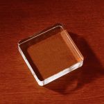 3D Crystal Square Paperweight - Small 2 3D Crystal Square Paperweight - Small 2