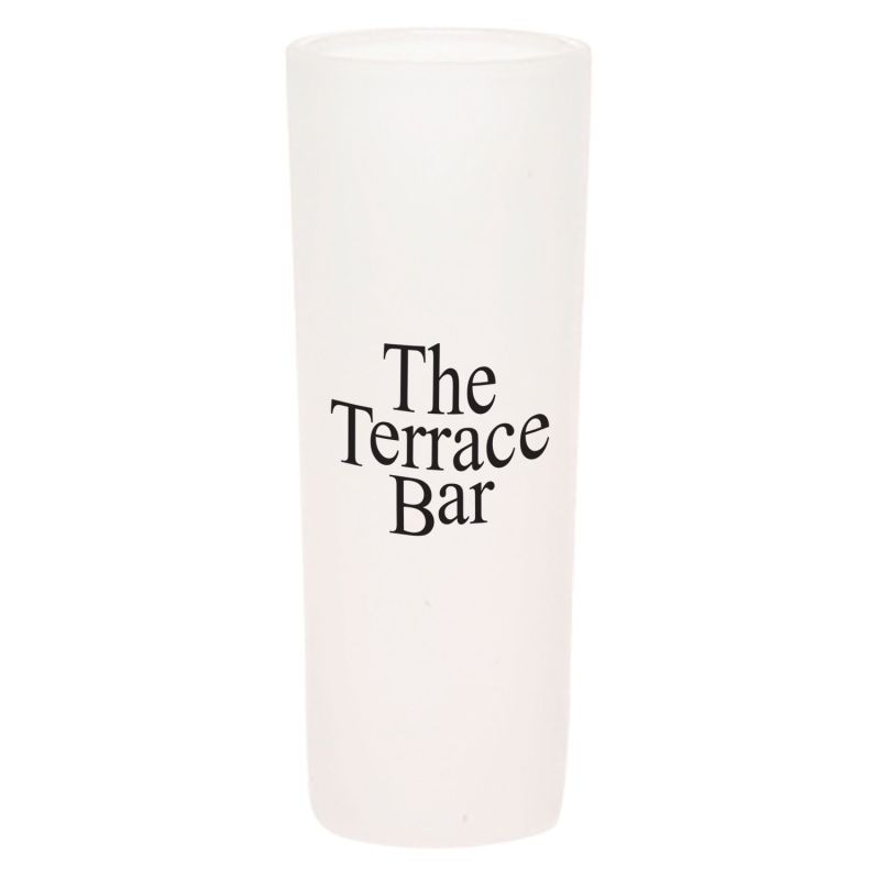 2 oz. Tall Shot Glasses - Colored & Frosted 1 2 oz. Tall Shot Glasses - Colored & Frosted 1