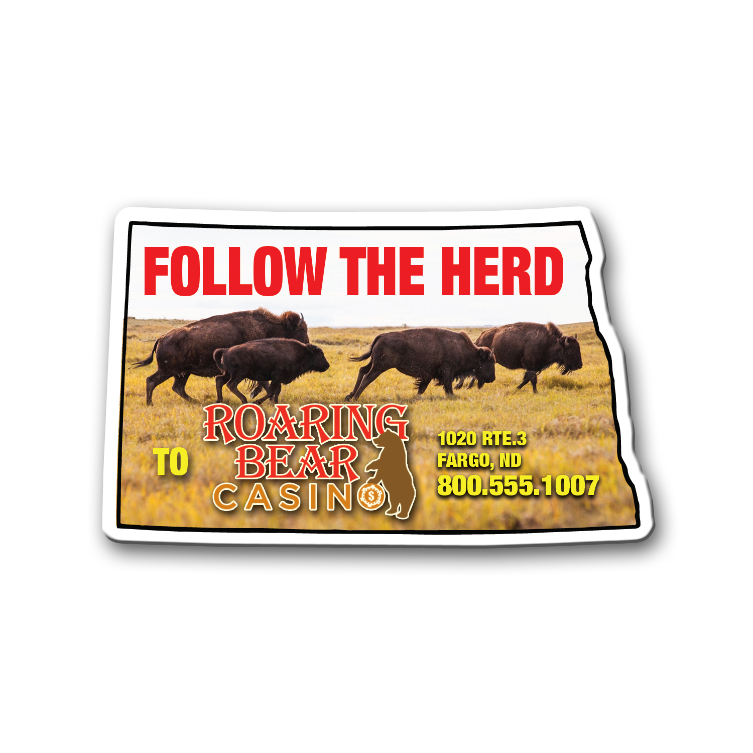 North Dakota State Magnet 1
