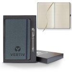 Castelli Montana Medio Lined Ivory Page Journal Gift Set - Blue Castelli Montana Medio Lined Ivory Page Journal Gift Set - Blue