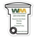 Go Green Recycling Bin Magnet 1 Go Green Recycling Bin Magnet 1