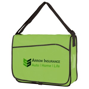 Non Woven Messenger Bag W/Pocket 1 Non Woven Messenger Bag W/Pocket 1