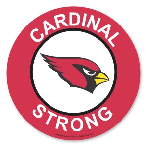 Car Sign Circle Magnet 4 1/2" diam 1 Car Sign Circle Magnet 4 1/2" diam 1