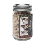 Pint Jar with Rectangle Magnet Pet Fill 1 Pint Jar with Rectangle Magnet Pet Fill 1