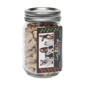 Pint Jar with Rectangle Magnet Pet Fill 1 Pint Jar with Rectangle Magnet Pet Fill 1