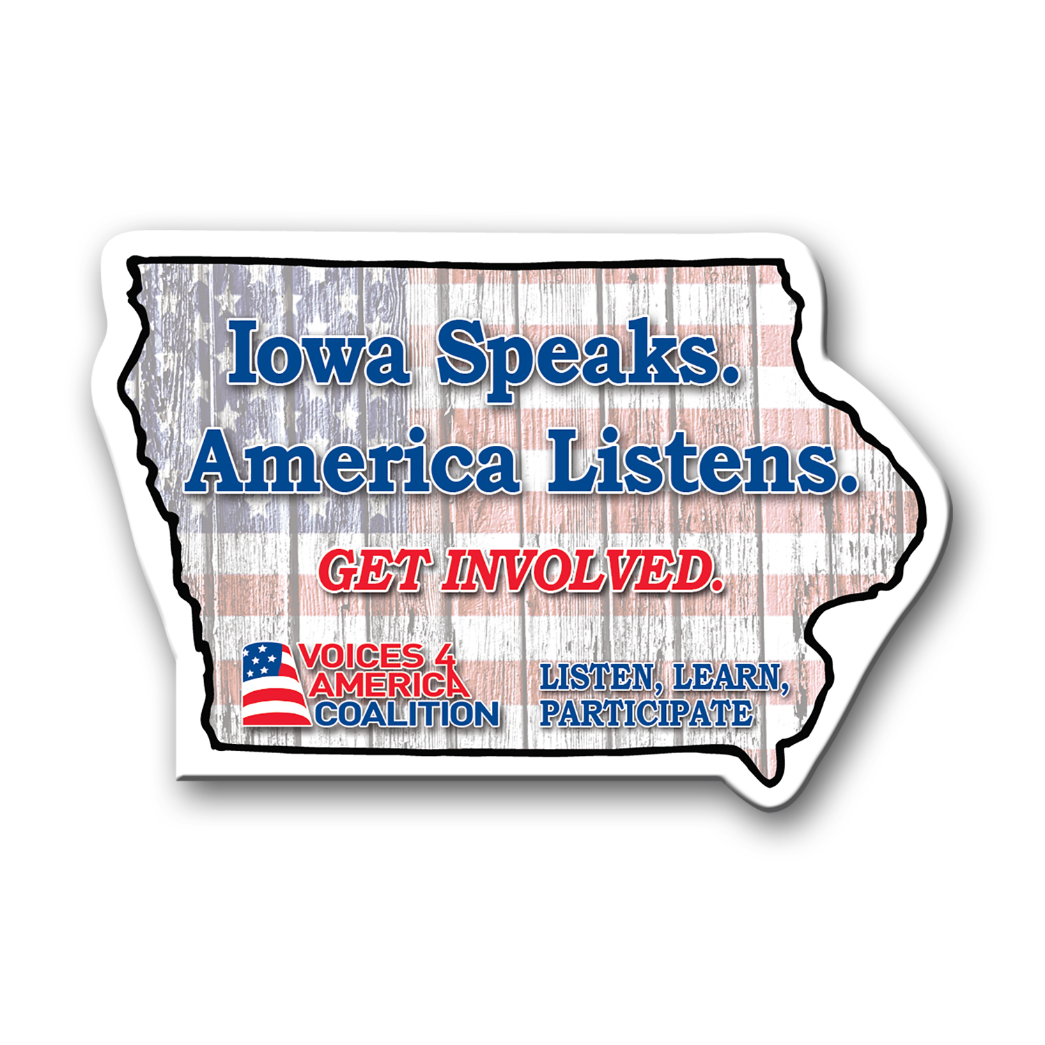 Iowa State Magnet 1 Iowa State Magnet 1