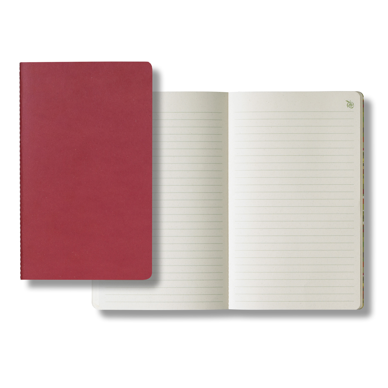 ApPeel Medio Lined Saddle Stitched Apple Page Journal 1