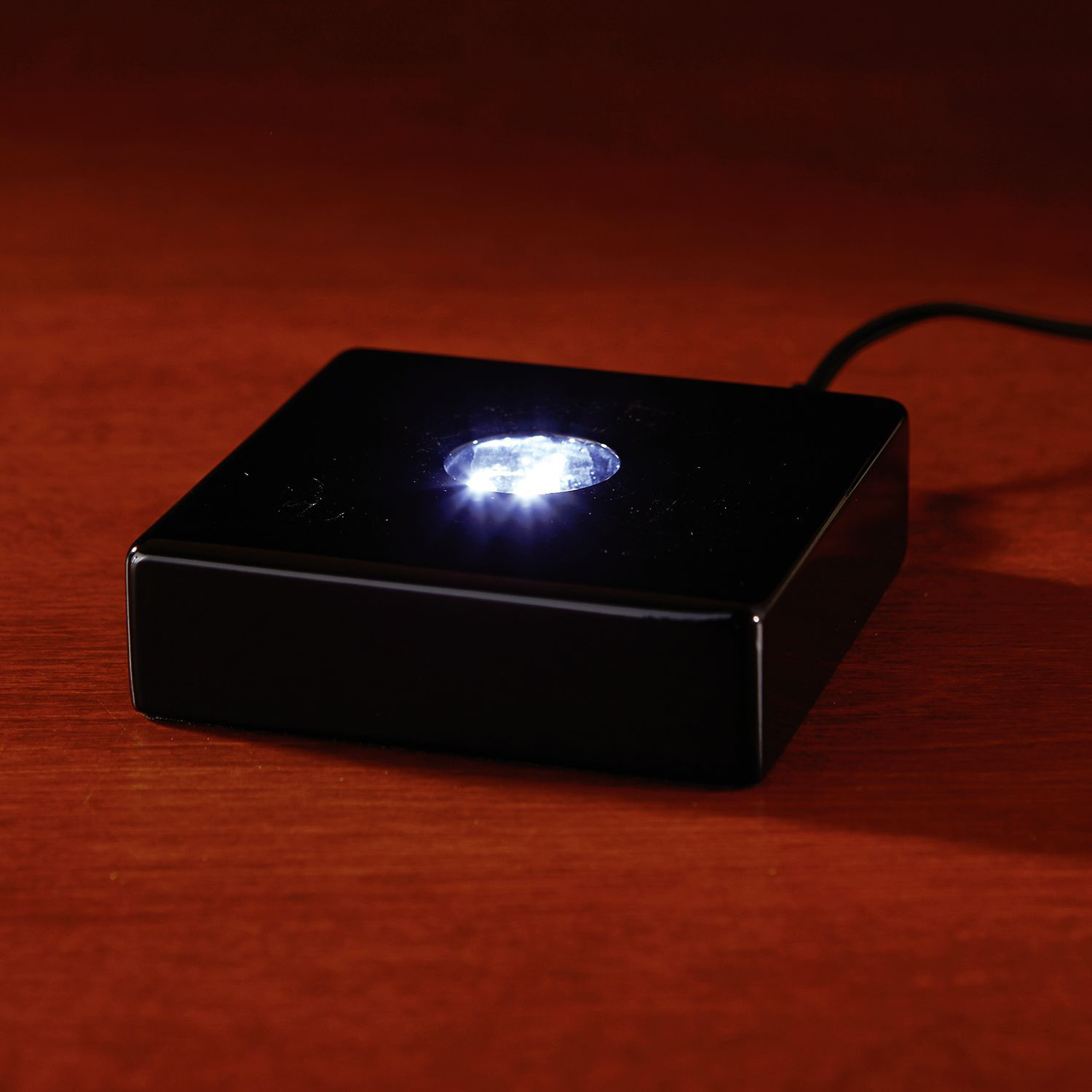 Deluxe Black Square Lighted Base 1 Deluxe Black Square Lighted Base 1