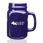 16 oz. Savannah Speckle Ceramic Mason Jars - Additional Image 16 oz. Savannah Speckle Ceramic Mason Jars - Additional Image