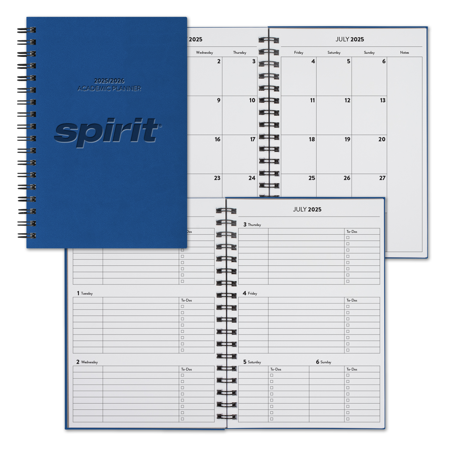 Castelli WireO Tucson Grande White Academic Planner 1