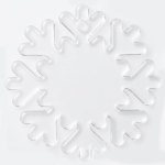 Snowflake Acrylic Ornament 2 Snowflake Acrylic Ornament 2
