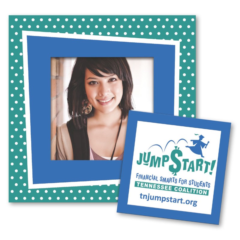 Square Punch Out Picture Frame Magnet 1 Square Punch Out Picture Frame Magnet 1