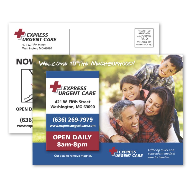 SuperSeal 4-1/8 x 5-5/8 Direct Mail Postcard 1 SuperSeal 4-1/8 x 5-5/8 Direct Mail Postcard 1