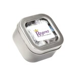 Small Square Window Tin Premium Fill 1 Small Square Window Tin Premium Fill 1