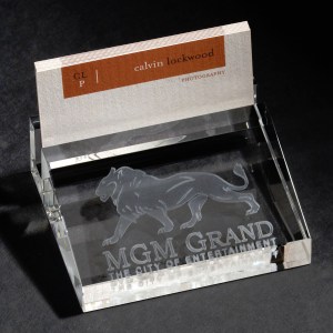 3D Crystal Business Card Holder 1 3D Crystal Business Card Holder 1
