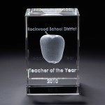 3D Crystal Block Large Award 1 3D Crystal Block Large Award 1