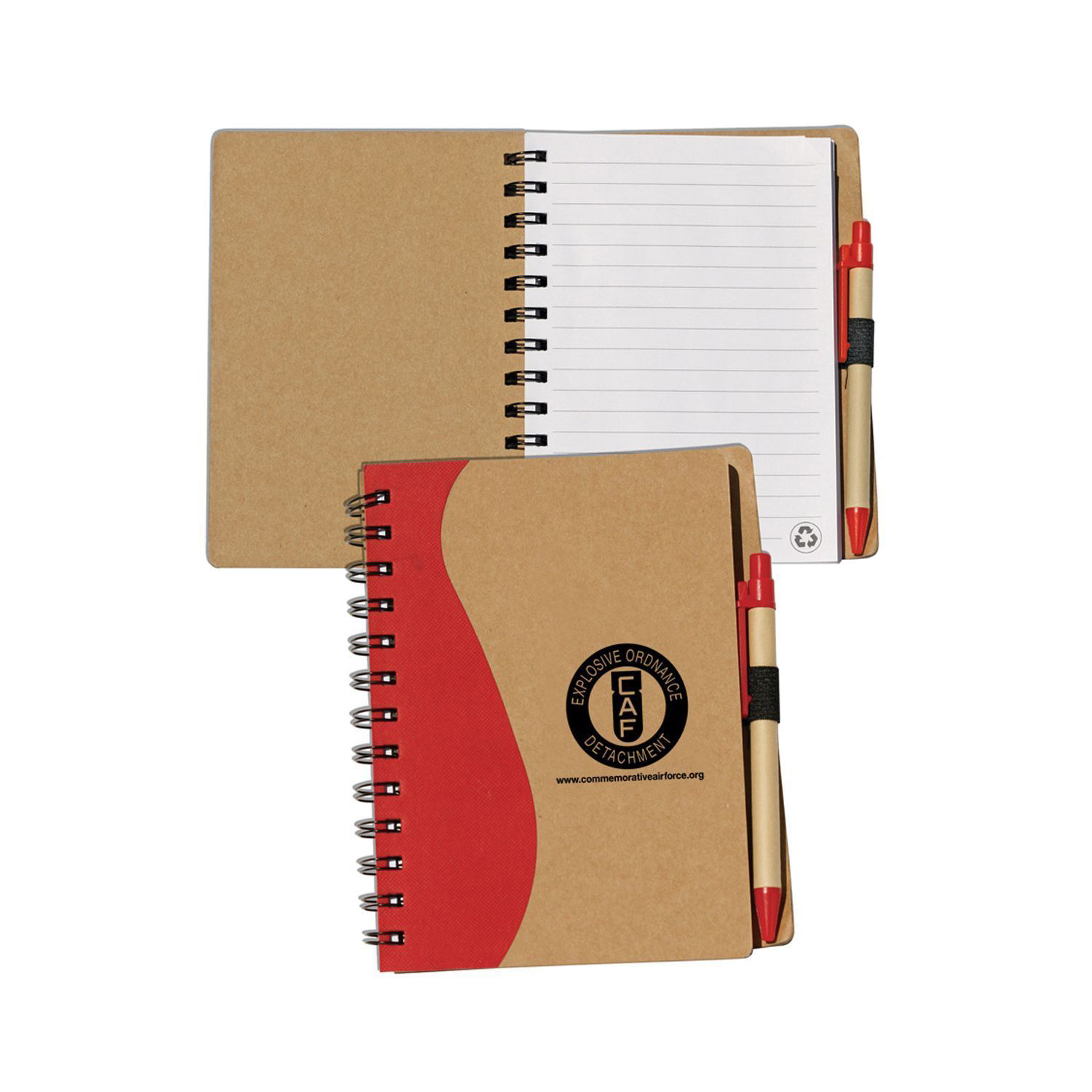 Recycled Notepad W/Pen 1