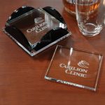 Square Glass Coaster Set 1 Square Glass Coaster Set 1