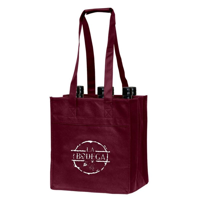Polytex 6 Bottle Wine Tote 1 Polytex 6 Bottle Wine Tote 1
