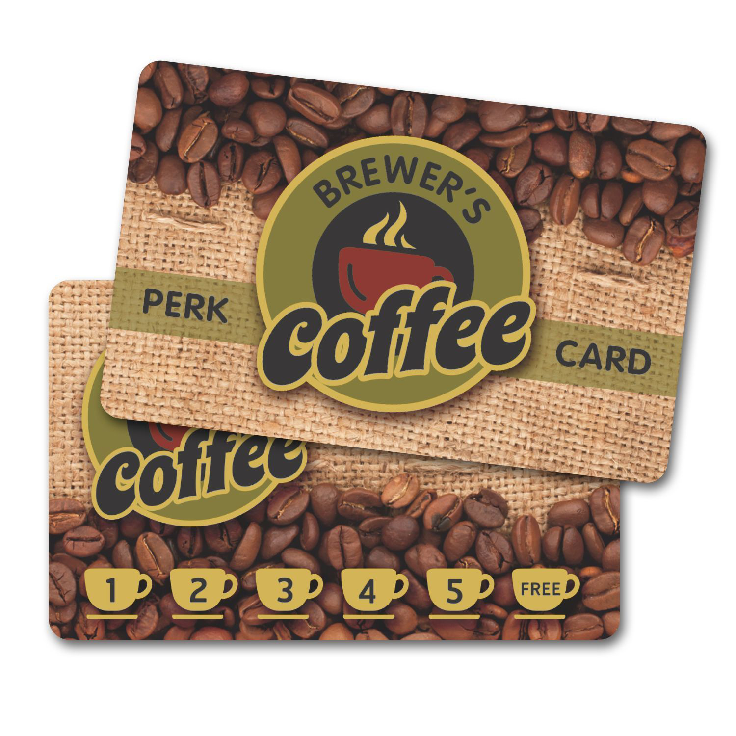 Plastic Wallet Card - 10 mil 1