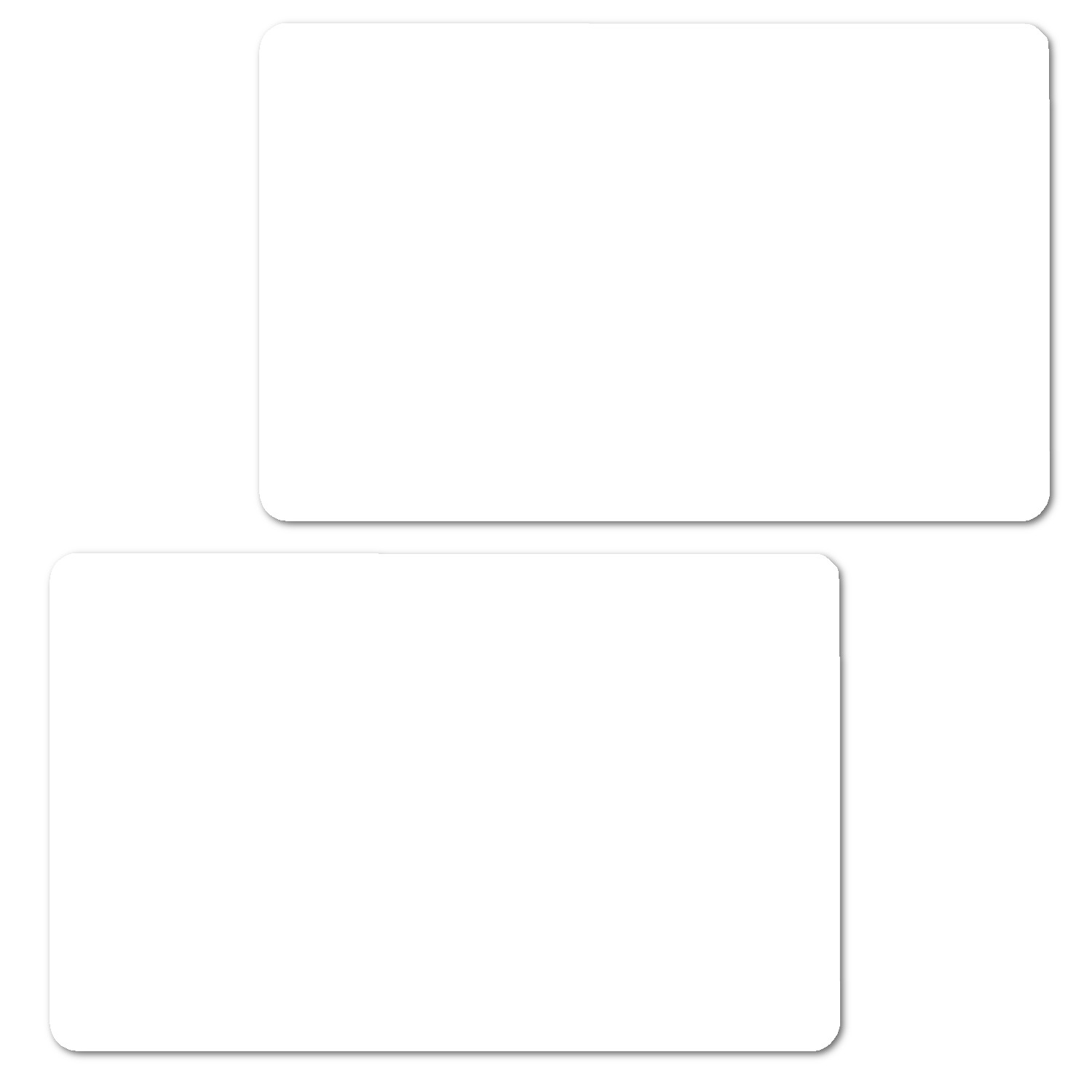 Plastic Wallet Card - 10 mil 1