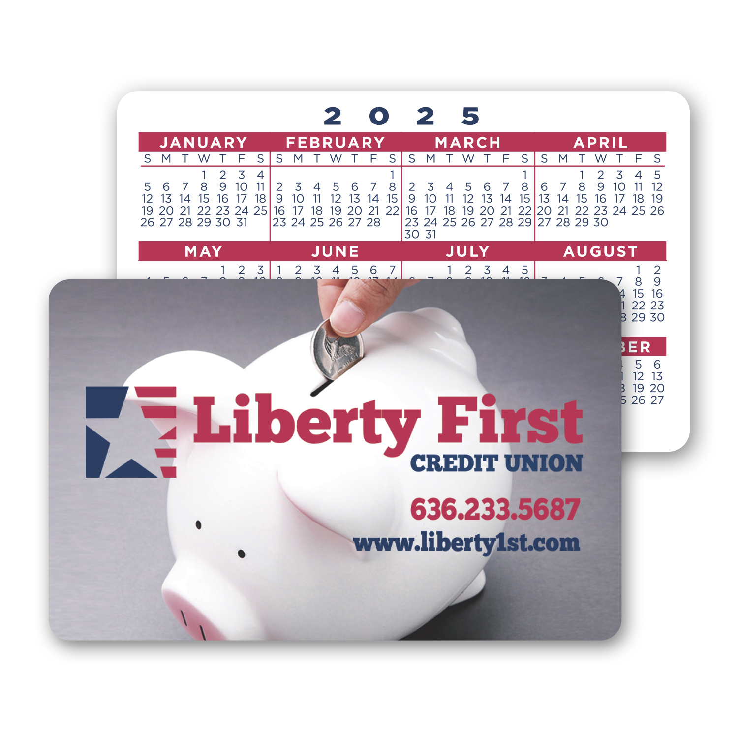 Plastic Wallet Card - 10 mil 1