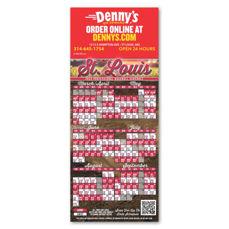 Baseball Schedule Magnet 1 Baseball Schedule Magnet 1