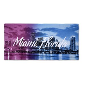 Dye Sublimated Small Beach Towel 1 Dye Sublimated Small Beach Towel 1