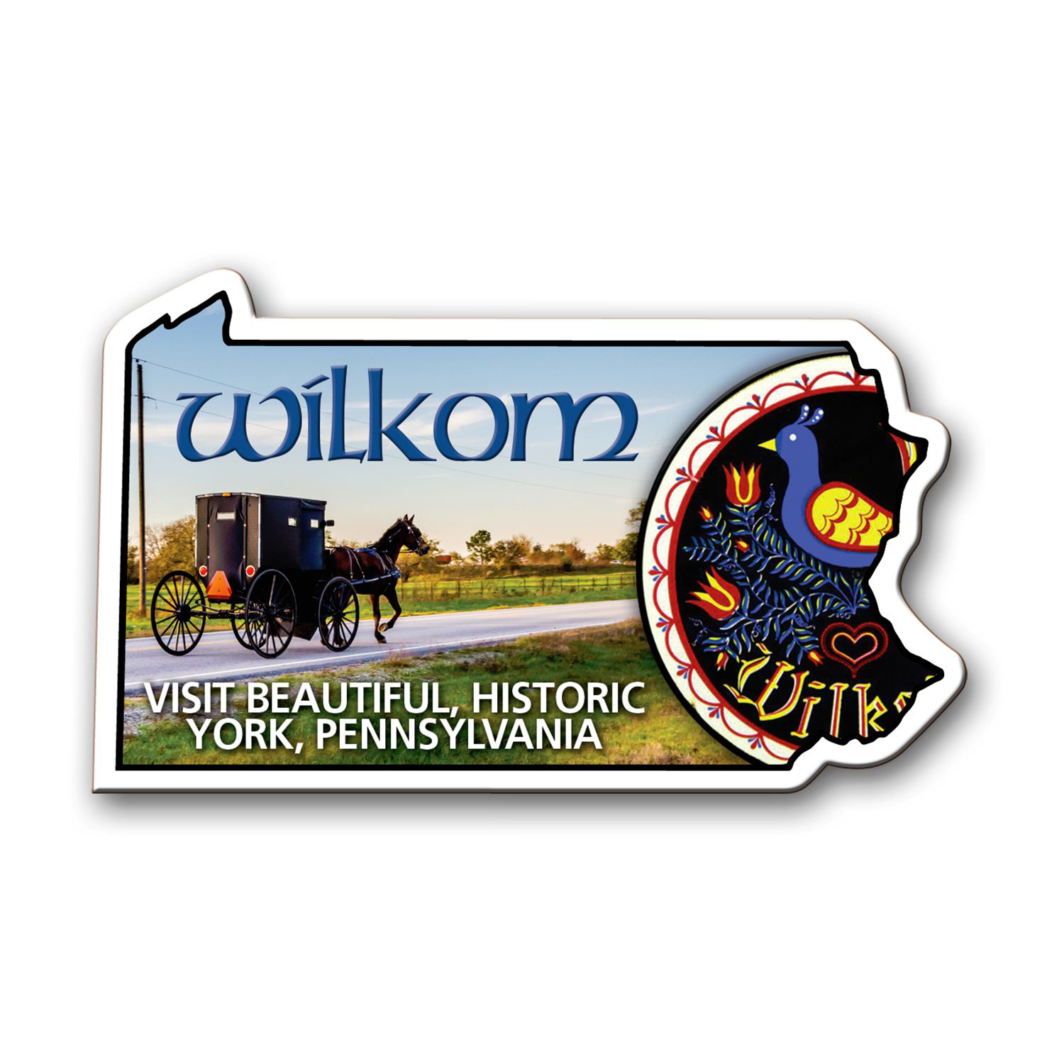 Pennsylvania State Magnet 1 Pennsylvania State Magnet 1