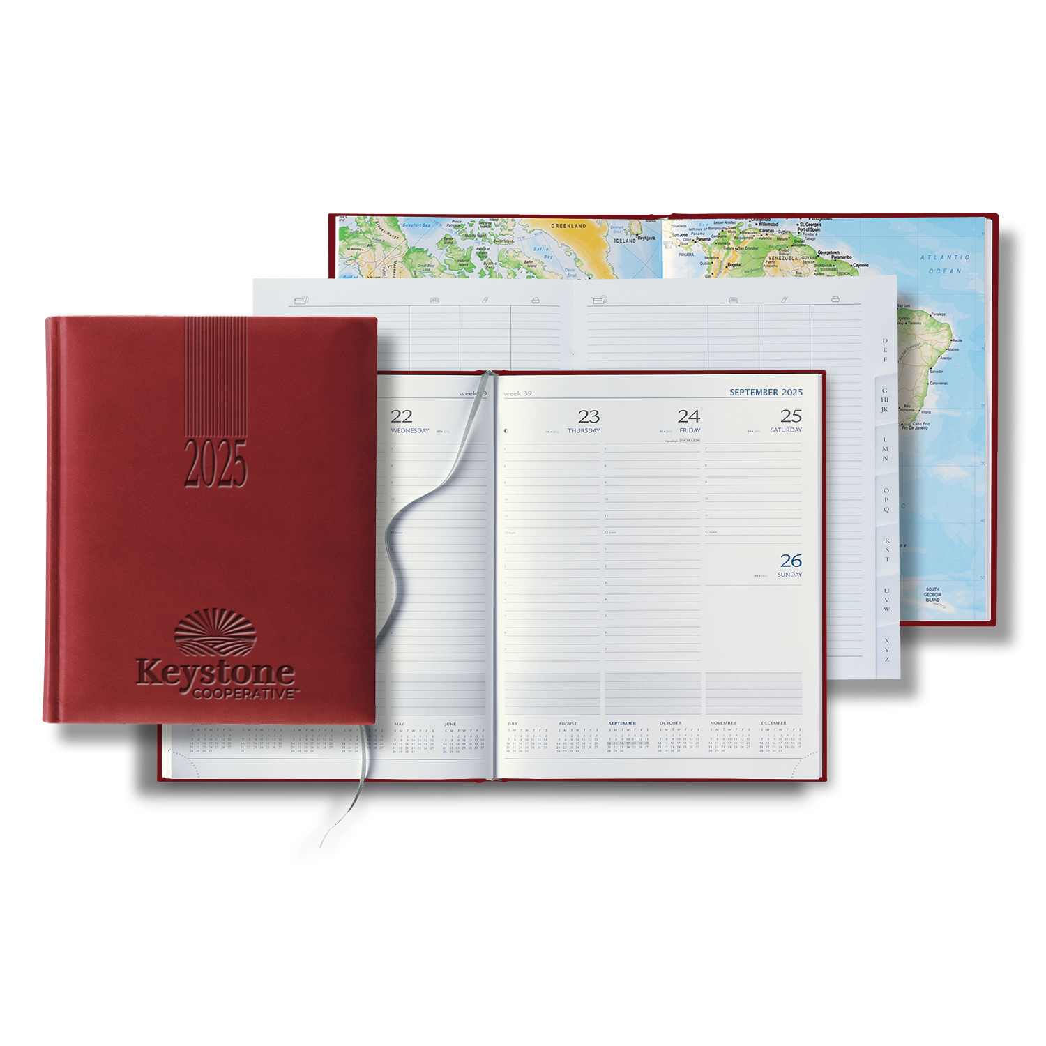 Castelli Tucson Grande Desk White Page Weekly Diary 1