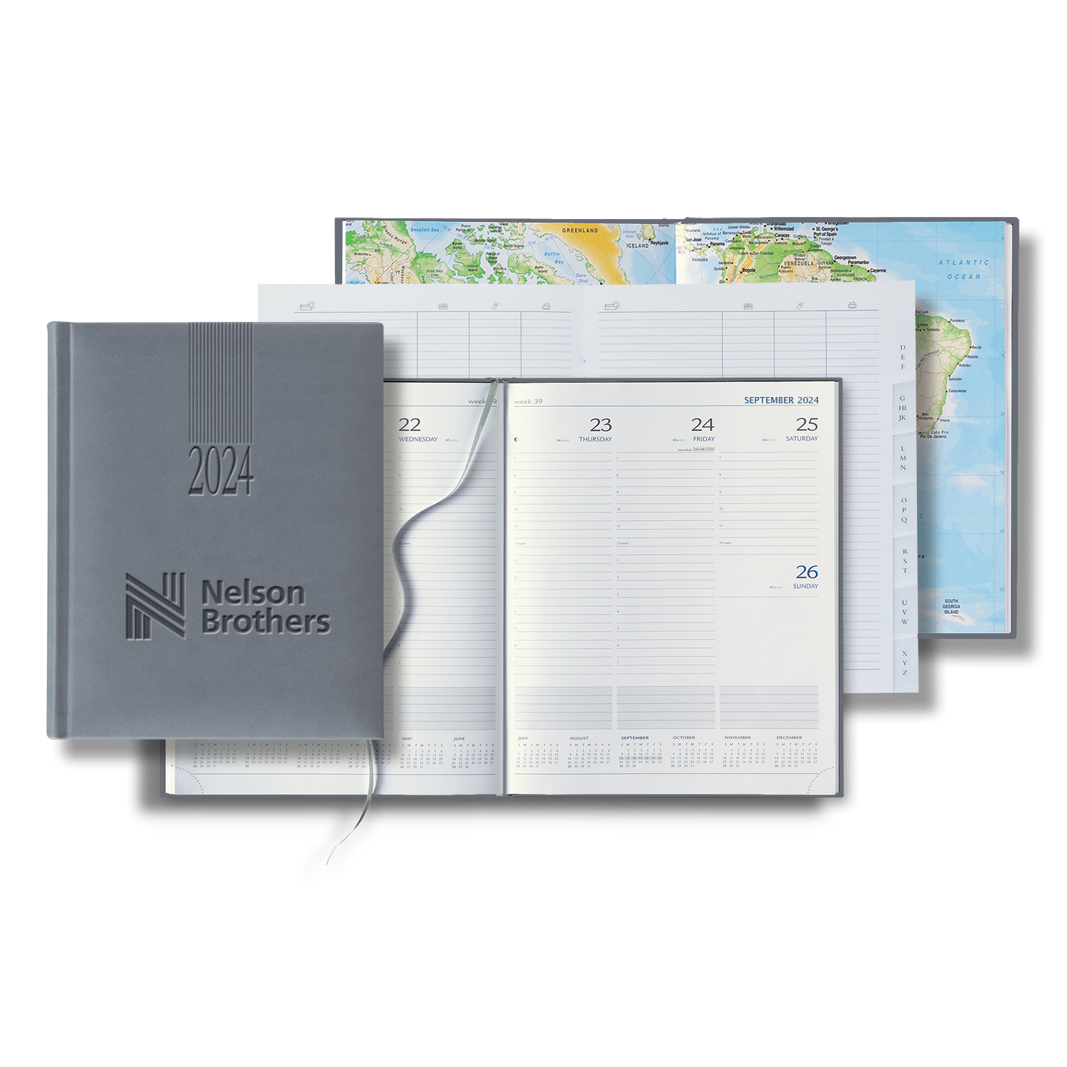 Castelli Tucson Grande Desk White Page Weekly Diary 1