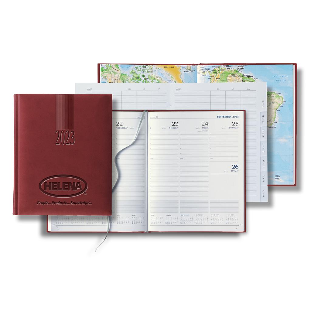 Castelli Tucson Grande Desk White Page Weekly Diary 1