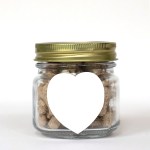 Half Pint Jar with Small Heart Magnet Pet Fill 2 Half Pint Jar with Small Heart Magnet Pet Fill 2