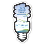 Go Green Fluorescent Lightbulb Magnet 1 Go Green Fluorescent Lightbulb Magnet 1