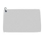100% Cotton Jacquard Woven Golf Towel w/Carabiner 2 100% Cotton Jacquard Woven Golf Towel w/Carabiner 2