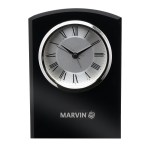 Self-Standing Black Glass Desk Clock 1 Self-Standing Black Glass Desk Clock 1