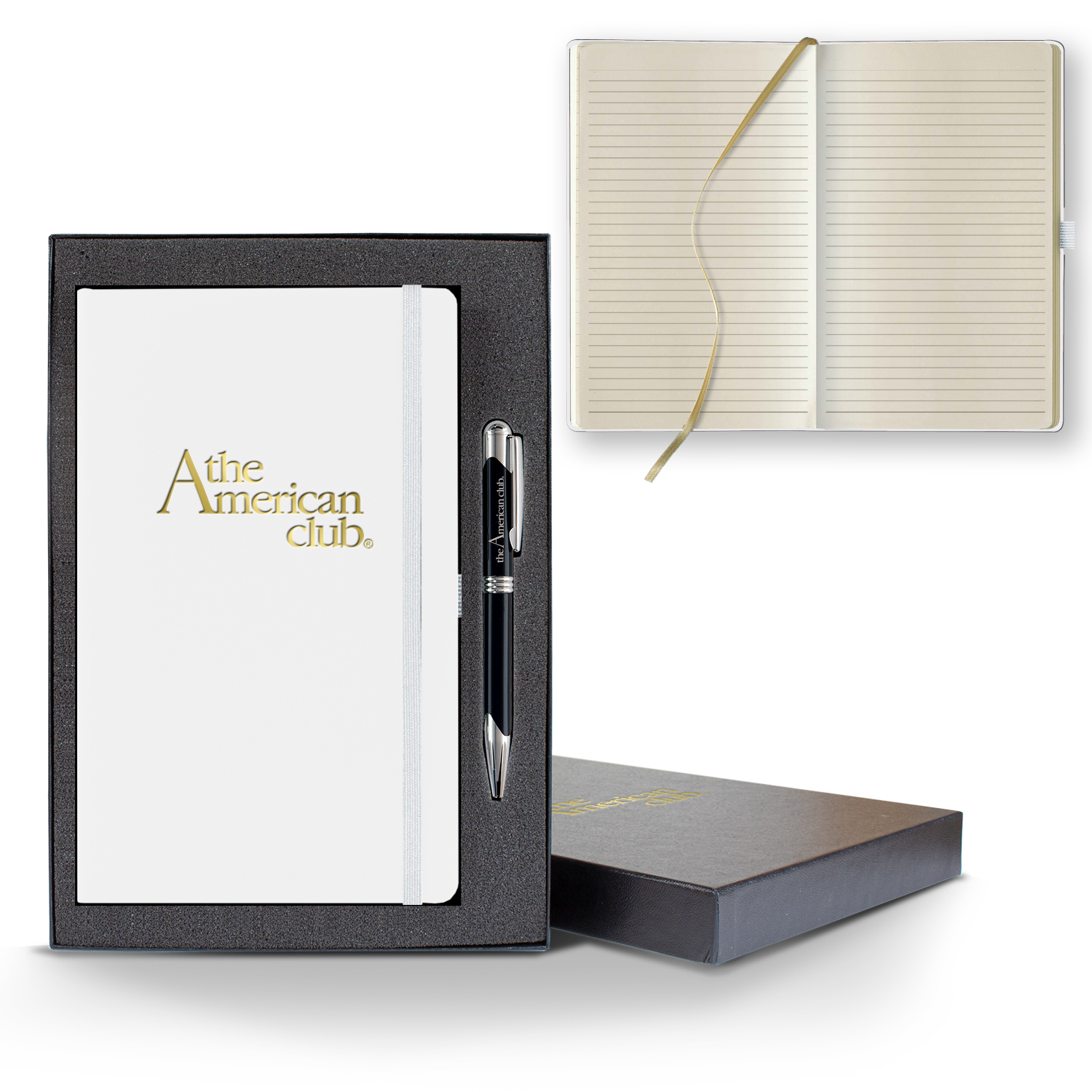 Castelli Matra Medio Lined Ivory Page Journal Gift Set 1