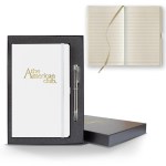 Castelli Matra Medio Lined Ivory Page Journal Gift Set - White Castelli Matra Medio Lined Ivory Page Journal Gift Set - White