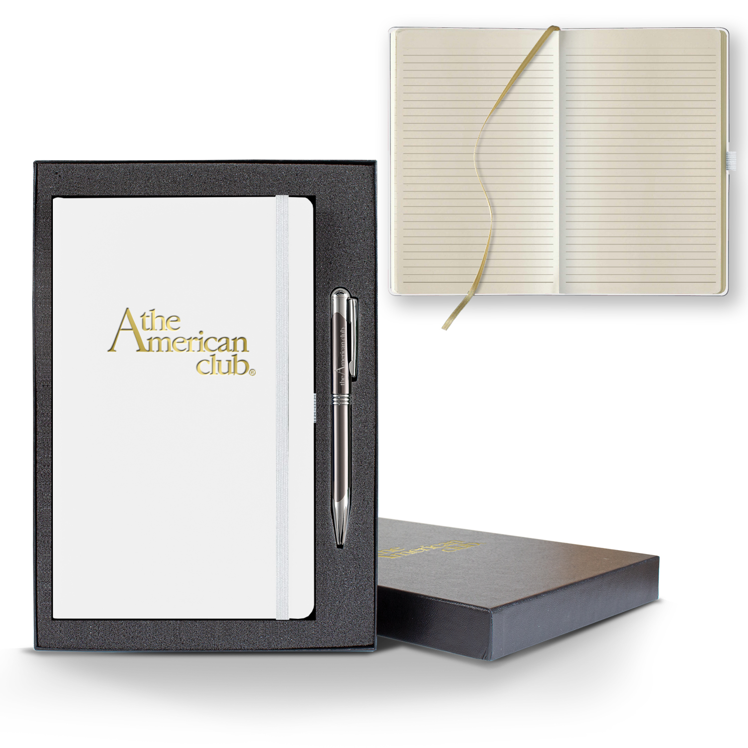 Castelli Matra Medio Lined Ivory Page Journal Gift Set 1
