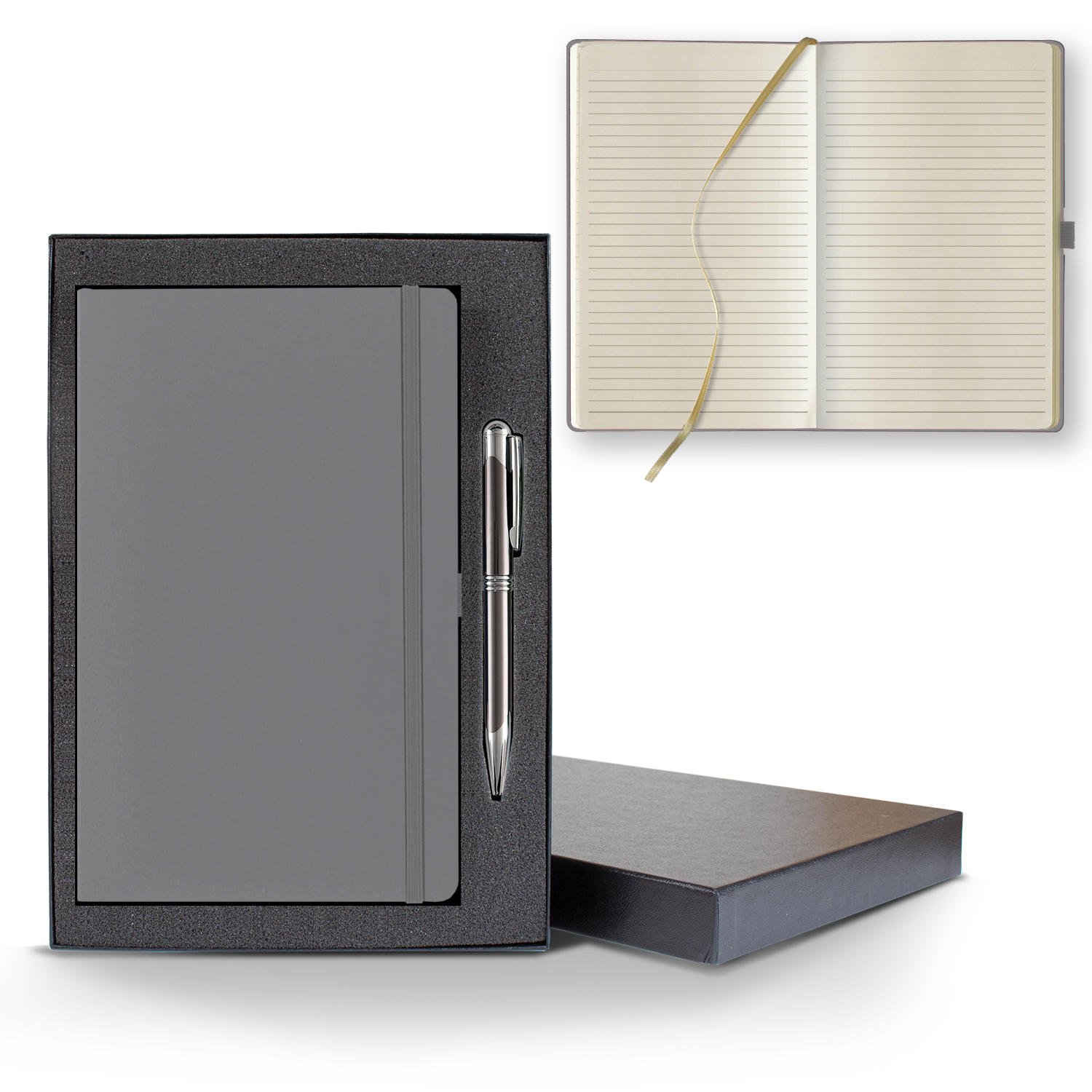 Castelli Matra Medio Lined Ivory Page Journal Gift Set 1