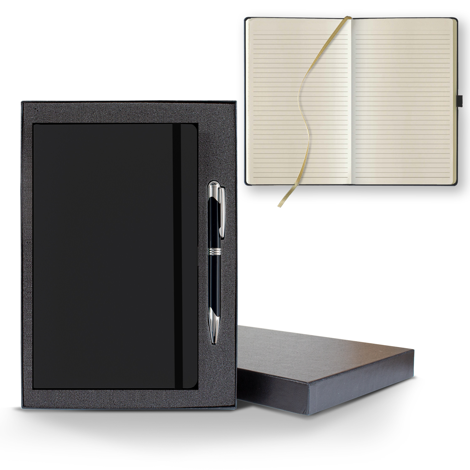 Castelli Matra Medio Lined Ivory Page Journal Gift Set 1