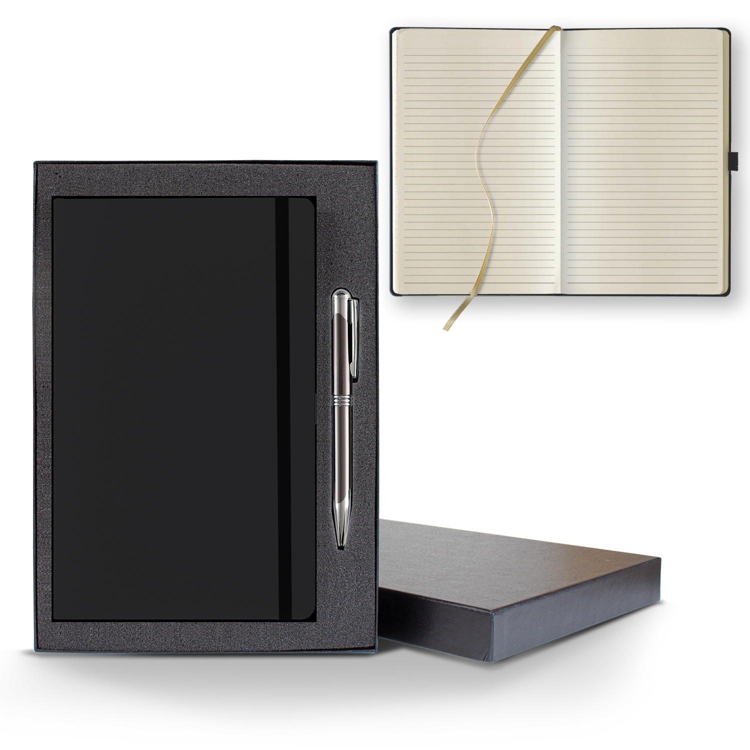 Castelli Matra Medio Lined Ivory Page Journal Gift Set 1