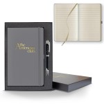 Castelli Matra Medio Lined Ivory Page Journal Gift Set - Gray Castelli Matra Medio Lined Ivory Page Journal Gift Set - Gray