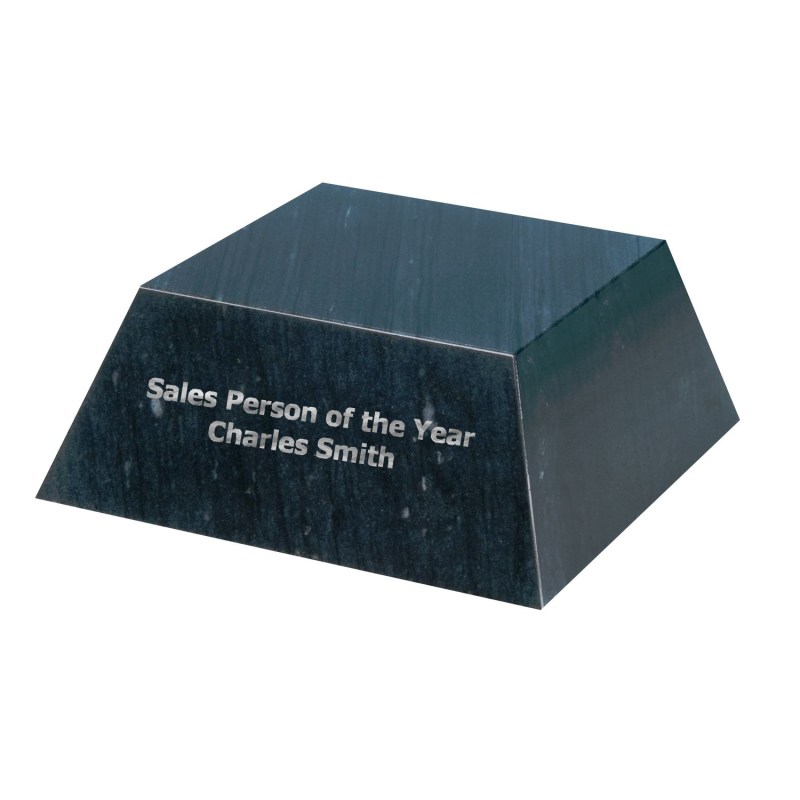 Large Black Marble Pyramid Base 1 Large Black Marble Pyramid Base 1